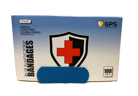 Blue Adhesive Bandages 1