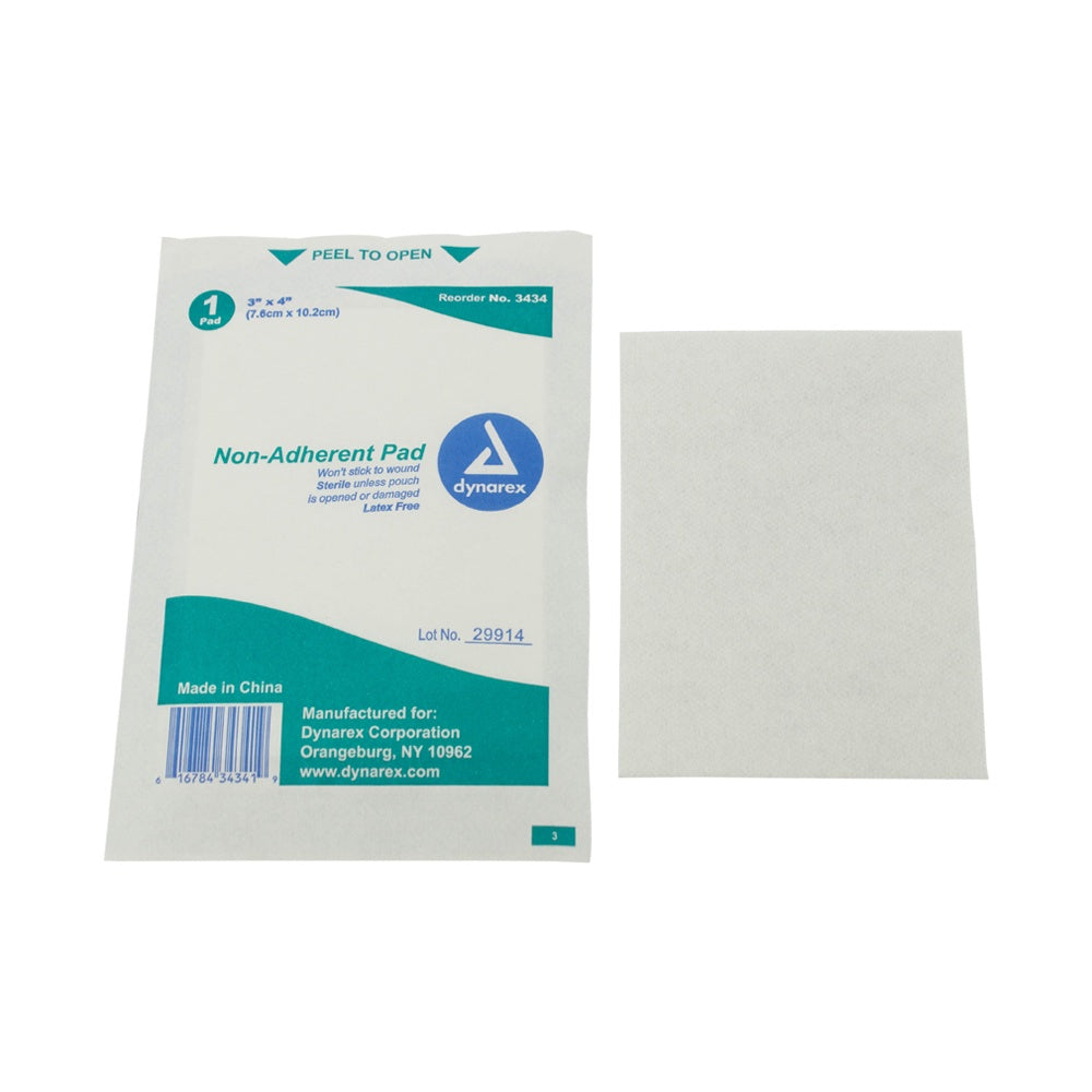 Non-Adherent Pad, Sterile, 2" x 3", Sold by Each