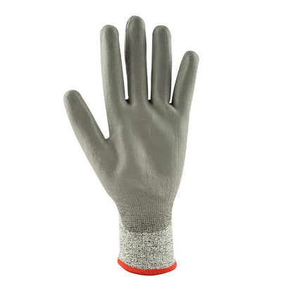 Coated Cut Resistant Box Cutter Safety Glove, ANSI Cut Level 2, Mens Sizes S-XL - GPSFoodService