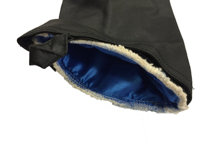 OvenGuard 24" Oven Mitts, Burn & Steam Protection, 500 Degree Temp Rating, Black, Rough Finish on Hand for Grip, Sold by Pair - GPSFoodService