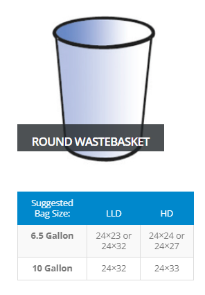 12-16 Gallon Trash Bags