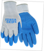 PowerGrip 10 Gauge Poly Knit with Rubber Palm Glove - Mens Sizes M-XXL