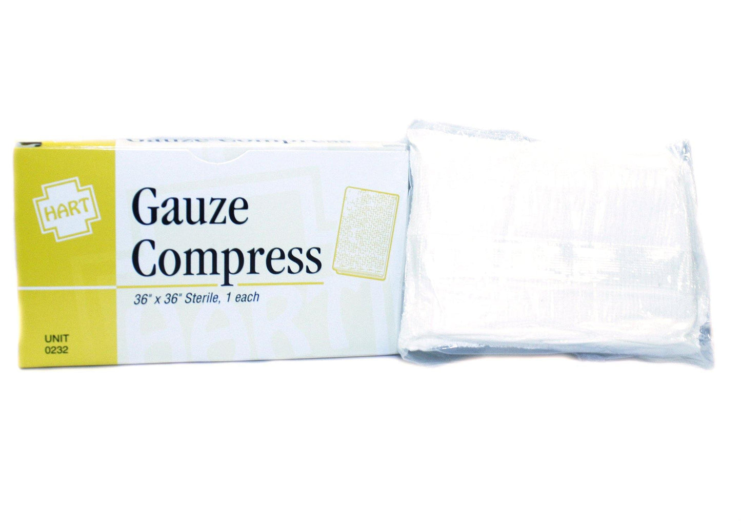Sterile Gauze Compress, 36" x 36"- 2/Box - GPSFoodService