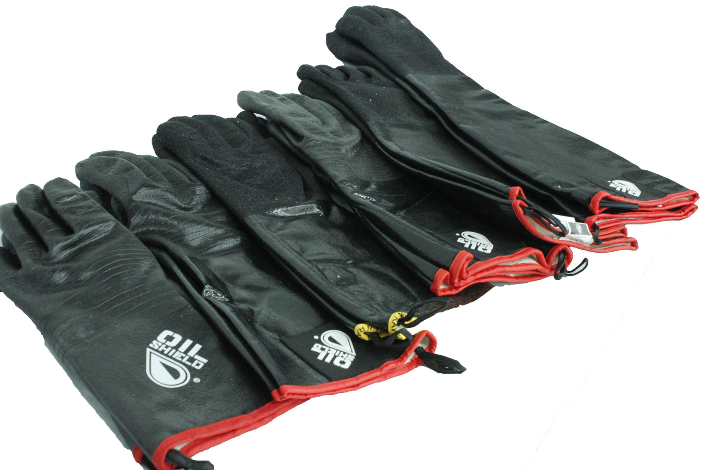Oil Shield®, 14" High Temp Neoprene Insulated Gloves, Men's Size L - GPSFoodService